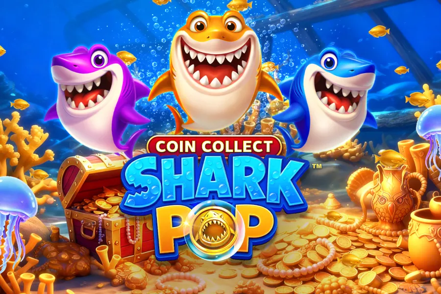 Coin Collect: Shark Pop